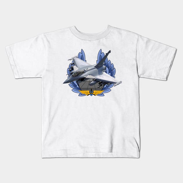 Rafale Kids T-Shirt by sibosssr